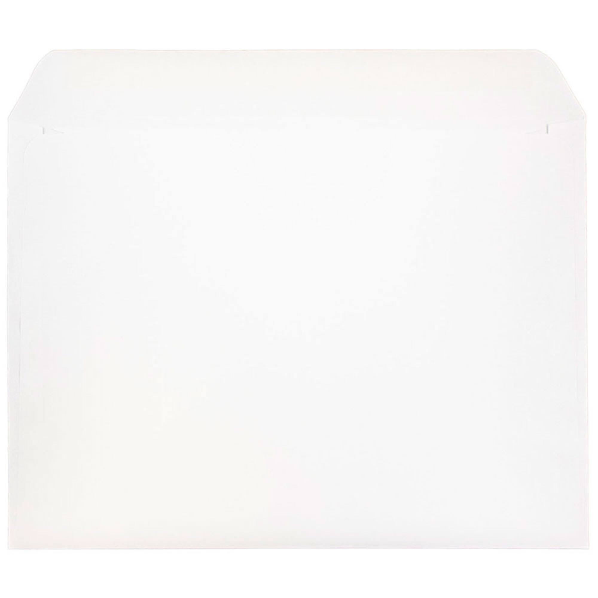JAM Paper 9.5" x 12.6" White Booklet Commercial Envelopes